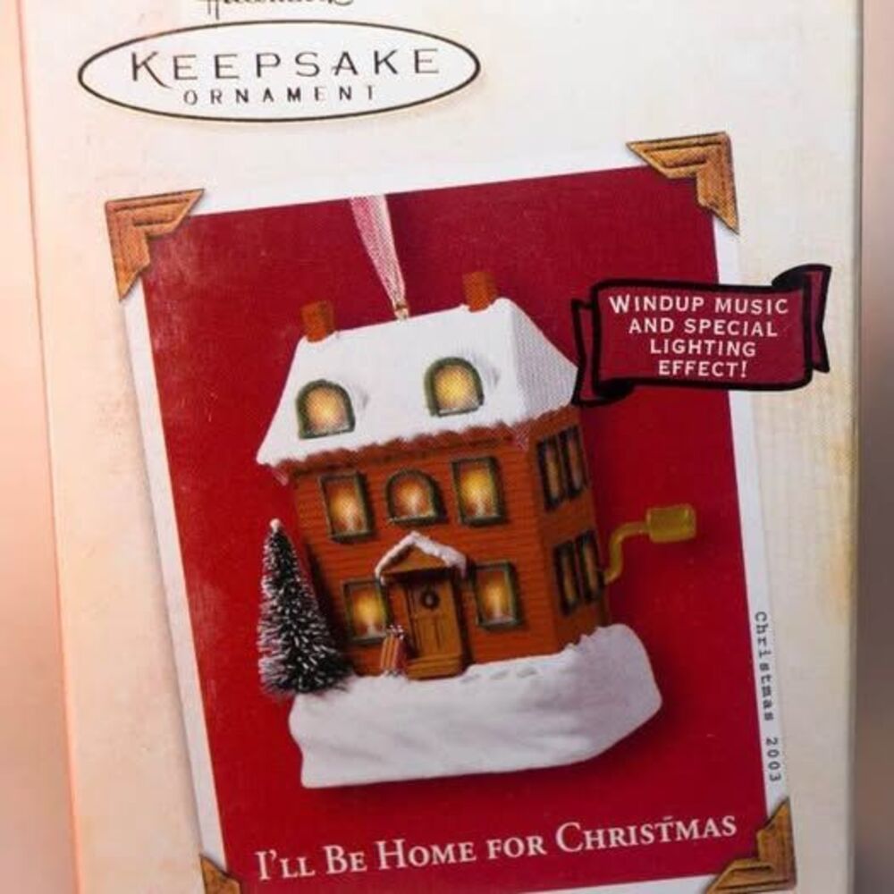Hallmark: I'll Be Home For Christmas - 2003 - Keepsake Ornament